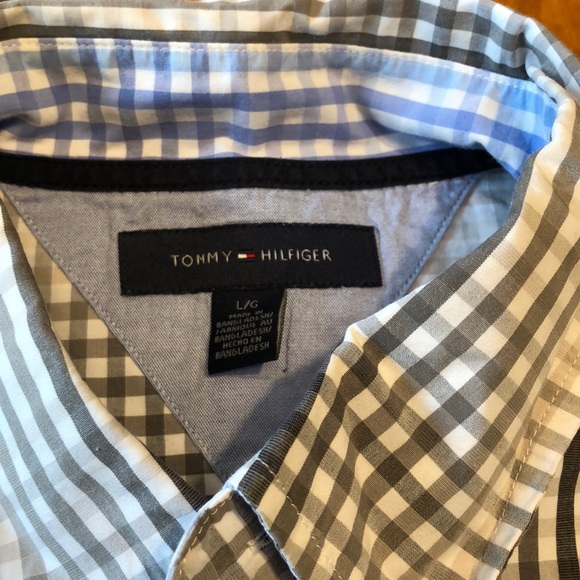 Men’s Button Up Tommy Hilfiger L/S Large - Picture 5 of 5